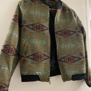 Pendleton Wool Bomber Jacket